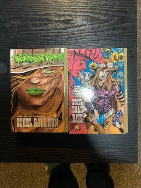 JoJo's Bizarre Adventure: Steel Ball Run Vols. 1-2 - Colorful Manga Covers